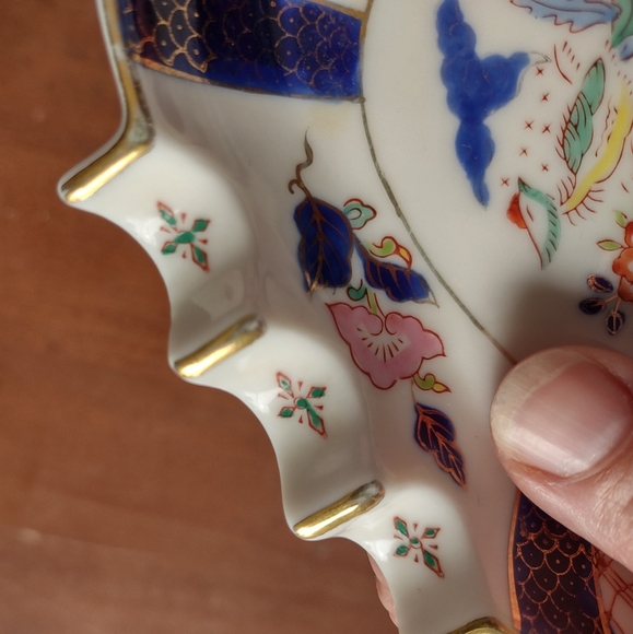 🌹2 for $25 VINTAGE KUTANI KOSEN PORCELAIN DEMITASSE ASTRAY/TRINKET JAPAN - Picture 6 of 10